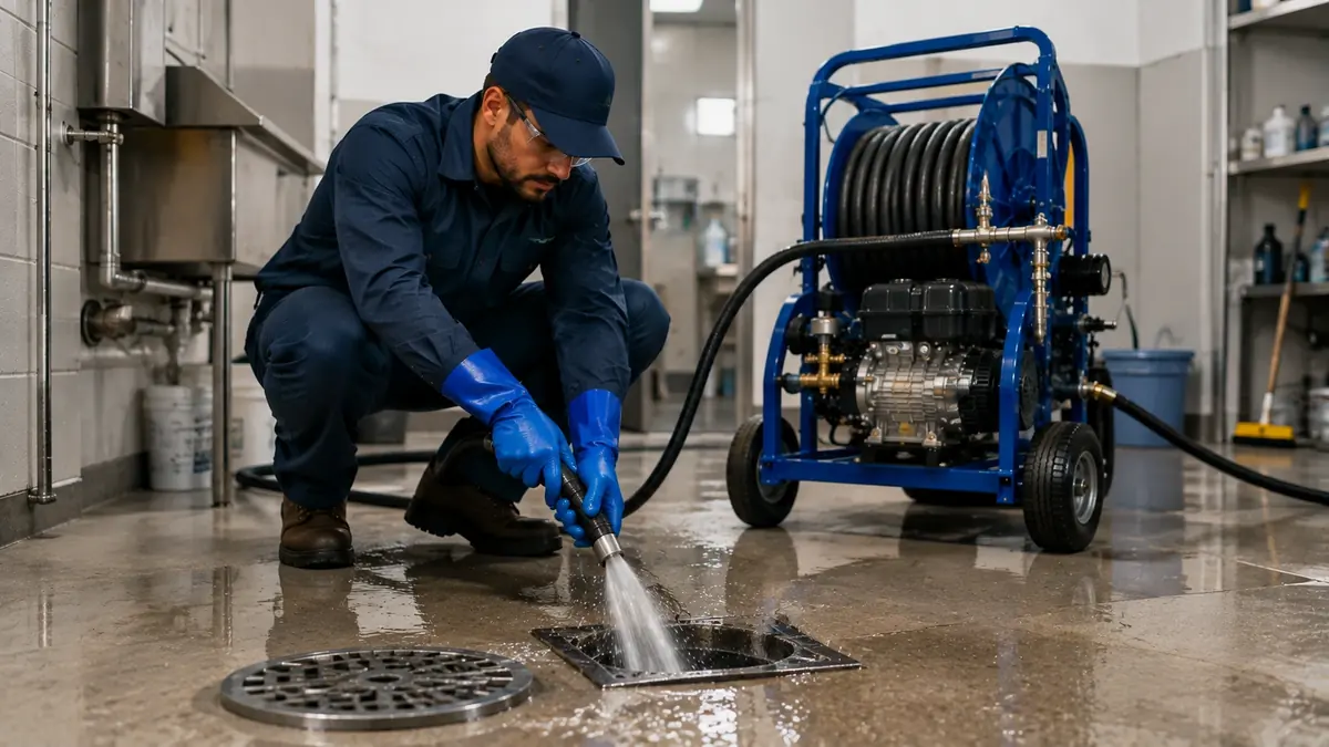 Floor Drain Hydro Jet Cleaning in Bethel Island