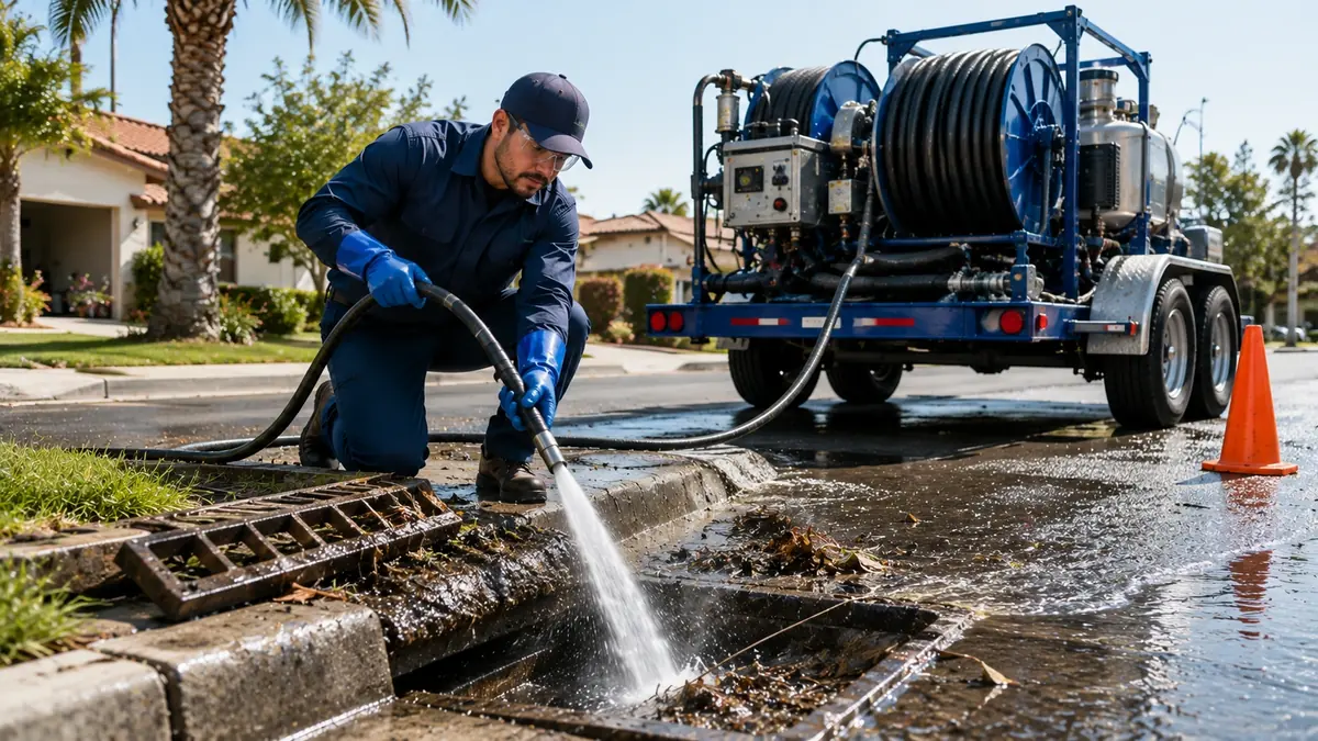 Storm Drain Hydro Jet Cleaning in Bethel Island